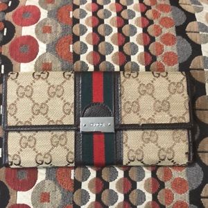 Vintage Gucci Women's Wallet Long